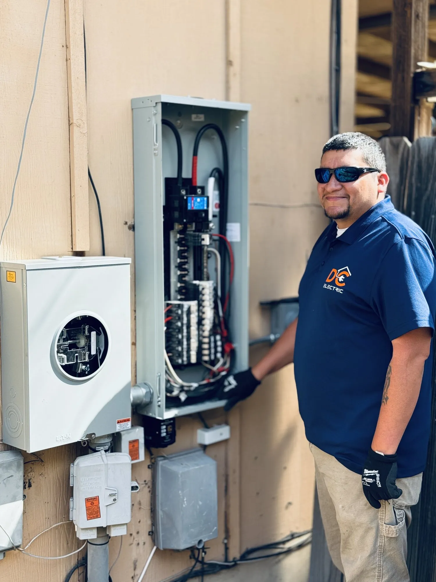 One step before the meter goes back — licensed residential electrician in Austin TX (DC Electric)
