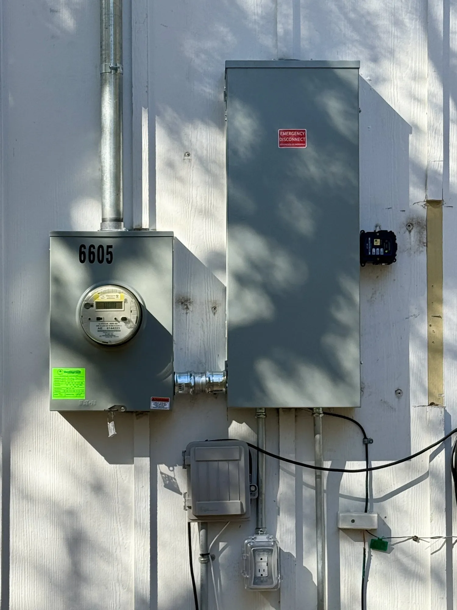A completed 225A service upgrade — licensed residential electrician in Austin TX (DC Electric)