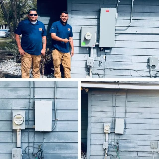 Complete 200-amp electrical service and panel upgrade in Dripping Springs TX