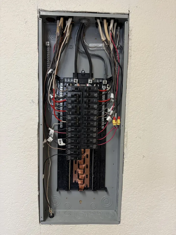 Interior subpanel replacement and circuit repair in Kyle TX by DC Electric